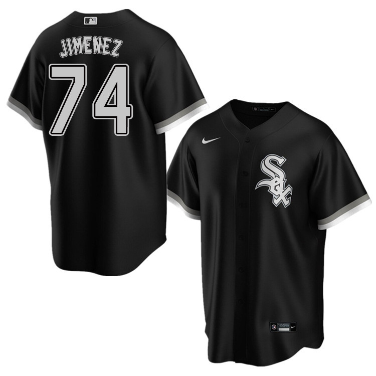 Nike Men #74 Eloy Jimenez Chicago White Sox Baseball Jerseys Sale-Black